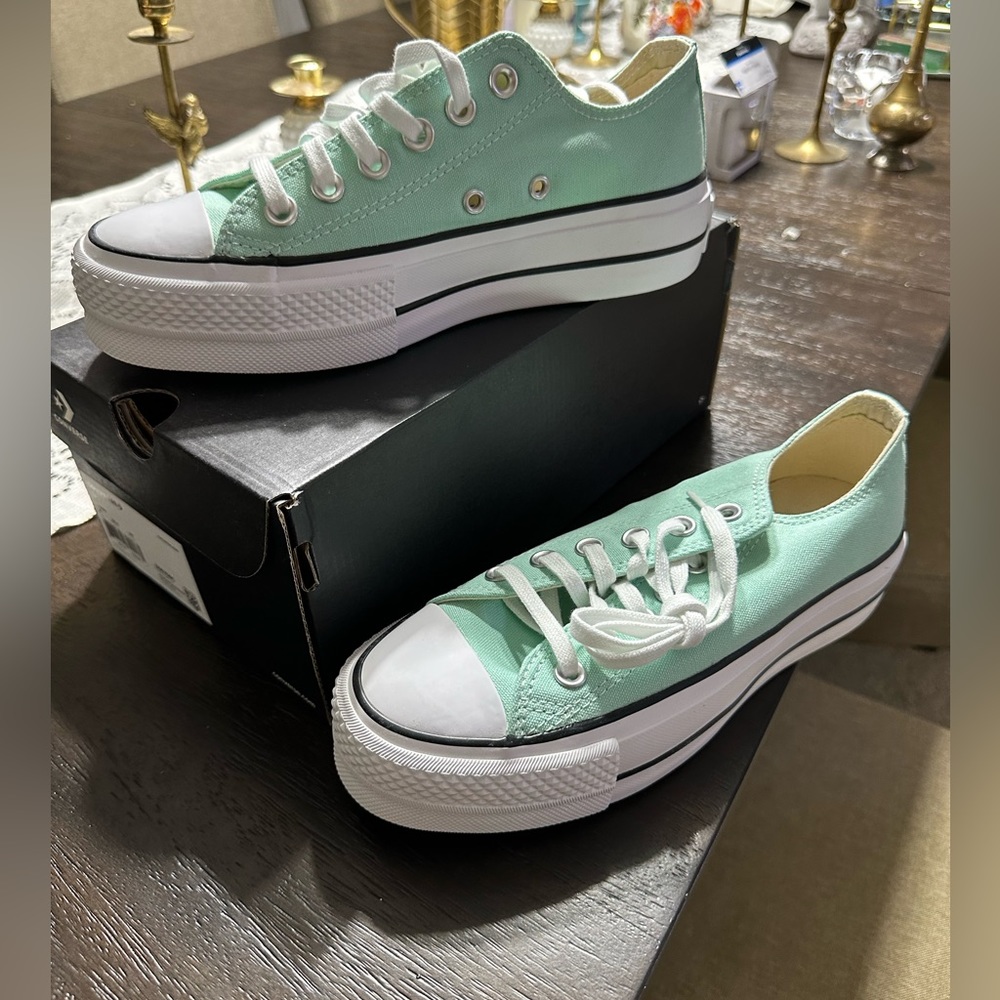 Women’s Platform Converse Ocean Mint